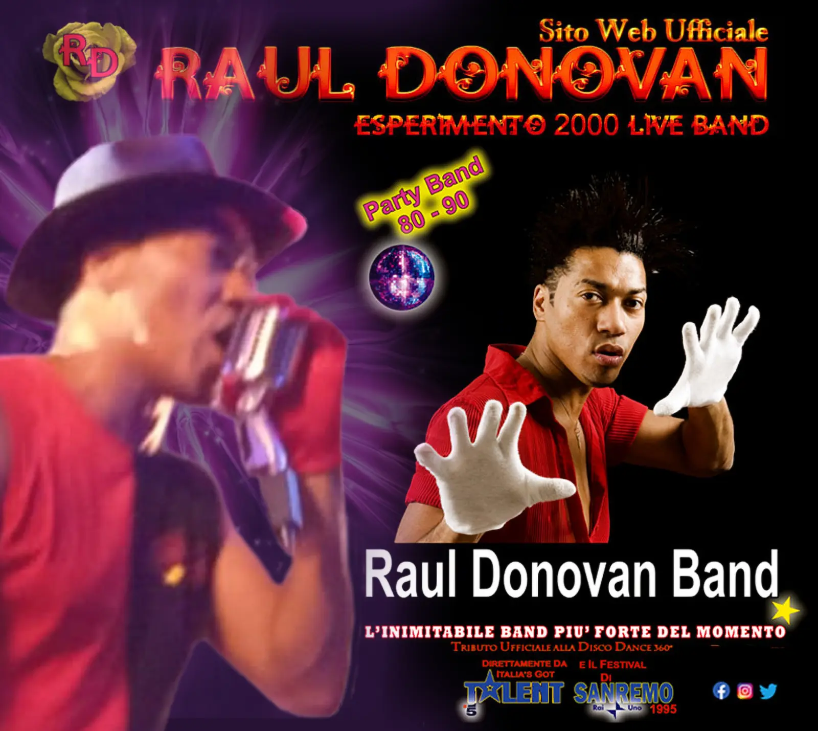 Raul Donovan Band – Esperimento 2000 Live Band